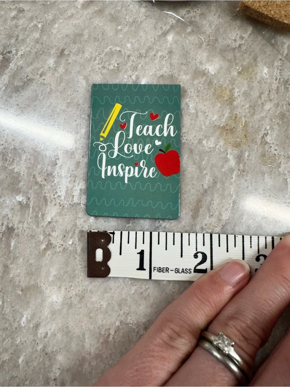 Teacher Appreciation Gifts Coaster Magnetic Bookmark Compact Mirror